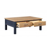 Splash of Blue - Coffee Table With Four Drawers